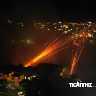 Η Ανάσταση στον Βροντάδο της Χίου και ο παραδοσιακός «ρουκετοπόλεμος» 