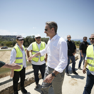Μητσοτάκης για τον οδικό άξονα Πατρών - Πύργου: Είναι εντυπωσιακή η πρόοδος