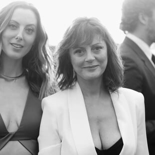 Η Σούζαν Σάραντον στο γάμο της κόρης της στη Νέα Υόρκη