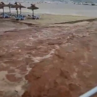 Καταιγίδες στη Μαγιόρκα με καταρρακτώδεις βροχές, πλημμύρες και ακυρώσεις πτήσεων
