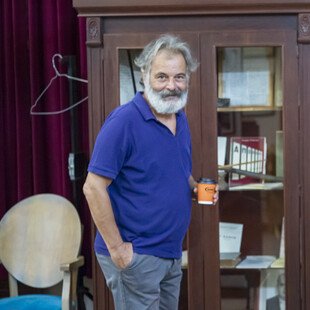 Ο Παντελής Μπουκάλας στο Ναύπλιο για το βιβλίο του "Ο Πέτρος της Μάνης και το φάσμα των φατριών" 
