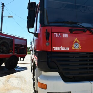 Φωτιά τώρα στον Διόνυσο Ορχομενού