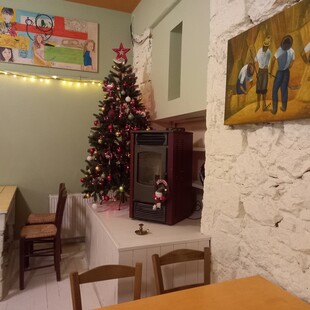 Σαλός λαγός: Το νέο οινομαγειρείο στα Άνω Πατράλωνα που θυμίζει οικογενειακό τραπέζι
