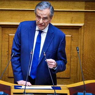 Σαμαράς: «Θα απέχω από την ψηφοφορία για την πρόταση δυσπιστίας»