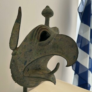 Παραδίδεται στην Αρχαία Ολυμπία η κεφαλή του γρύπα που επαναπατρίστηκε από τη Νέα Υόρκη