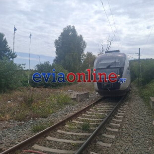 Χαλκίδα: Συρμός του προαστιακού συγκρούστηκε με φορτηγό