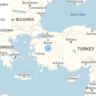 Τουρκία: Τρεις συνεχόμενοι σεισμοί στην Κιουτάχεια