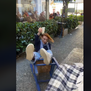 Στεφανία Γουλιώτη: Η πτώση της που συγκέντρωσε πάνω από 1 εκατ. προβολών στο TikTok