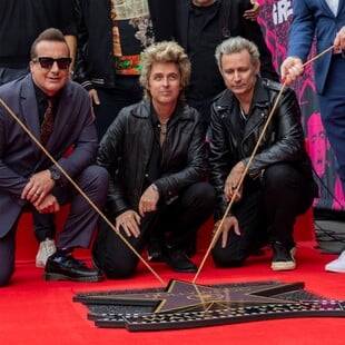 Green Day: Απέκτησαν αστέρι στη Λεωφόρο της Δόξας στο Χόλιγουντ