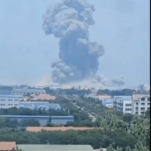 Ισχυρή έκρηξη σε εργοστάσιο χημικών στην Κίνα: Πέντε νεκροί, έξι αγνοούμενοι και τουλάχιστον 19 τραυματίες