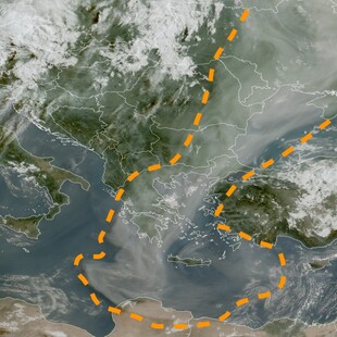 O καπνός από τις φωτιές στον Καναδά έφτασε μέχρι την Ελλάδα ξανά - Δείτε χάρτη