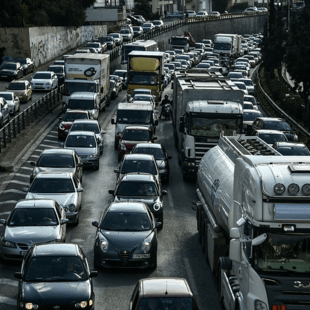 Ανατροπή φορτηγού στον Κηφισό: Ουρές χιλιομέτρων προς Πειραιά – Κλειστή η άνοδος 