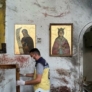 ΣΥΡΙΑ ΕΚΚΛΗΣΙΑ ΕΠΙΘΕΣΗ ΑΥΤΟΚΤΟΝΙΑΣ