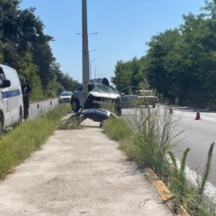 Λάρισα: Νεκρή γυναίκα οδηγός έπειτα από πρόσκρουση του ΙΧ της σε κολόνα