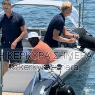 Ο Μάικλ Τζόρνταν στην Κέρκυρα με το superyacht του «M’Brace» 