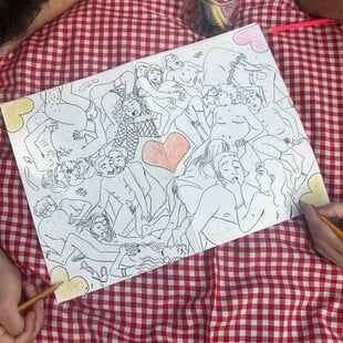 Colouring Books για την GenZ: Χρωματίζοντας ένα καλοκαιρινό όργιο