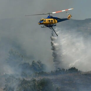 Φωτιά στη Ροδόπη: Μήνυμα 112 για εκκένωση στη Χλόη