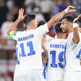 Ελλάδα - Λευκορωσία 4-0: Τα γκολ του πρώτου ημιχρόνου