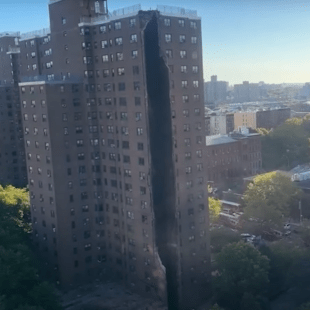 Νέα Υόρκη: Μερική κατάρρευση 20ώροφης πολυκατοικίας μετά από έκρηξη