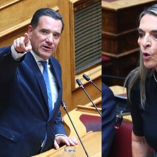 Έντονη αντιπαράθεση στη Βουλή για τη Γάζα: Γεωργιάδης κατά Πέρκα και Καζαμία