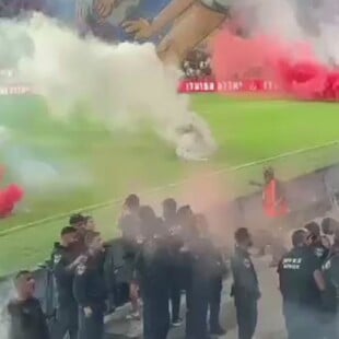 Ισραήλ: Βίαια επεισόδια στο ντέρμπι του Τελ Αβίβ μεταξύ Χάποελ και Μακάμπι - Αναβλήθηκε ο αγώνας