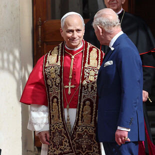 Βασιλιάς Κάρολος, βασίλισσα Καμίλα, Πάπας Λέων