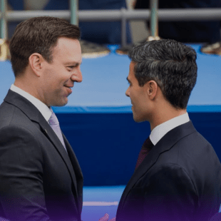 Κασσελάκης για Ρομπ Γέτεν: «Είμαι υπερήφανος για σένα. Και σε ευχαριστώ για τον αγώνα σου»