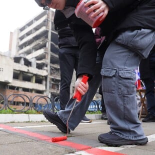 Χιλιάδες Σέρβοι διαδήλωσαν κατά του σχεδίου ανάπτυξης του Τζάρεντ Κούσνερ στο Βελιγράδι