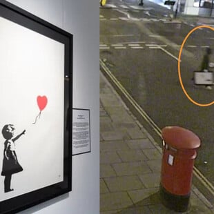 Καταδίκη 13 μηνών για τον άνδρα που άρπαξε διάσημο έργο του Banksy από γκαλερί