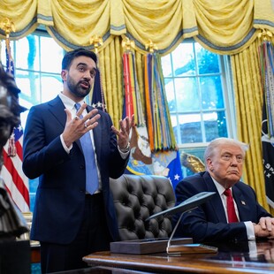 ΖΟΧΡΑΝ ΜΑΜΝΤΑΝΙ ΝΤΟΝΑΛΝΤ ΤΡΑΜΠ ΛΕΥΚΟΣ ΟΙΚΟΣ