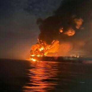Ουκρανικά drones χτύπησαν ρωσικά δεξαμενόπλοια πετρελαίου στη Μαύρη Θάλασσα