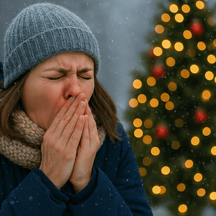 Εάν φέτος τα Χριστούγεννα δεν σταματάτε να φτερνίζεστε, υπάρχει εξήγηση