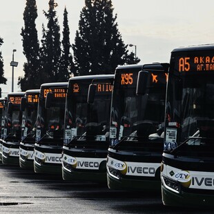 Στάση εργασίας στα λεωφορεία στις 17 Δεκεμβρίου 