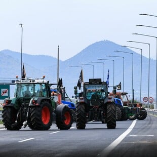 Τα αγροτικά μπλόκα στη χώρα: Η κυκλοφορία στους βασικούς οδικούς άξονες