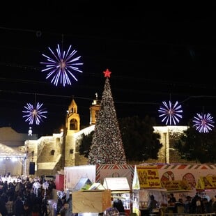 Τα Χριστούγεννα επέστρεψαν στη Βηθλεέμ μετά την εκεχειρία στη Λωρίδα της Γάζας