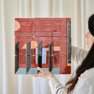 Τα πλακάκια της είναι έργα τέχνης