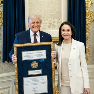 ΜΑΡΙΑ ΚΟΡΙΝΑ ΜΑΤΣΑΔΟ ΝΟΜΠΕΛ ΕΙΡΗΝΗΣ ΤΡΑΜΠ