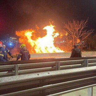 Πέραμα: Υπό πλήρη έλεγψο η φωτιά στα Καζάνια 