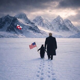 ΝΤΟΝΑΛΝΤ ΤΡΑΜΠ ΠΙΓΚΟΥΙΝΟΣ ΓΡΟΙΛΑΝΔΙΑ X