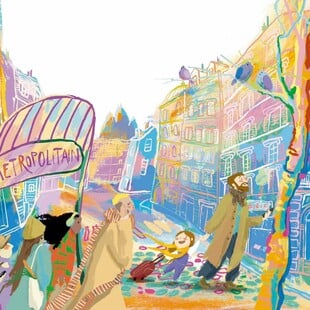 O εικονογράφος Βασίλης Κουτσογιάννης δυσκολεύεται να περιγράψει το στυλ του