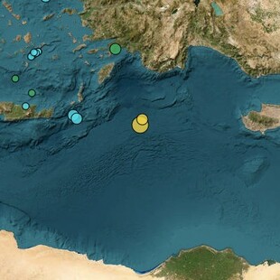 Σεισμός 4,4 Ρίχτερ στο Καστελλόριζο