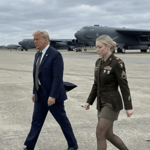 Η "τέλεια" ξανθιά του MAGA έγινε viral και αποδείχθηκε AI