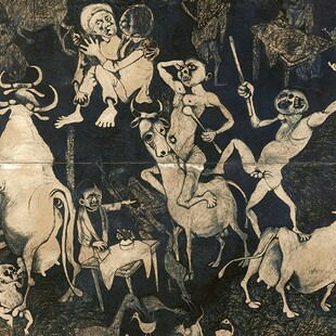 Ένα άλλο Guernica στέκεται τώρα απέναντι από το Guernica του Picasso στη Μαδρίτη