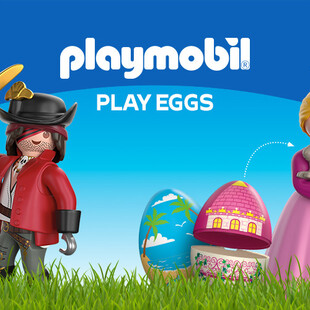 Αυτό το Πάσχα, η έκπληξη κρύβεται μέσα σε ένα αυγό PLAYMOBIL