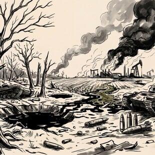 ΕΠΕΞ Οι πόλεμοι βλάπτουν σοβαρά και το περιβάλλον 