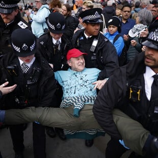 ΛΟΝΔΙΝΟ PALESTINE ACTION ΣΥΛΛΗΨΕΙΣ ΔΙΑΜΑΡΤΥΡΙΑ