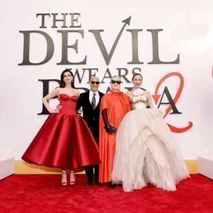 Ο ΔΙΑΒΟΛΟΣ ΦΟΡΑΕΙ ΠΡΑΝΤΑ 2 ΠΑΓΚΟΣΜΙΑ ΠΡΕΜΙΕΡΑ ΜΕΡΙΛ ΣΤΡΙΠ ΑΝ ΧΑΘΑΓΟΥΕΪ