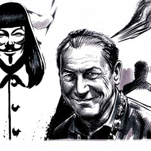 Ντέιβιντ Λόιντ: Ο δημιουργός του "V for Vendetta" μιλά στη LifO
