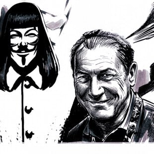 Ντέιβιντ Λόιντ: Ο δημιουργός του "V for Vendetta" μιλά στη LifO