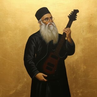 Είναι παπάς. Έβγαλε metal δίσκο. Έγινε σταρ σε μια νύχτα. Μιλά στη LIFO.